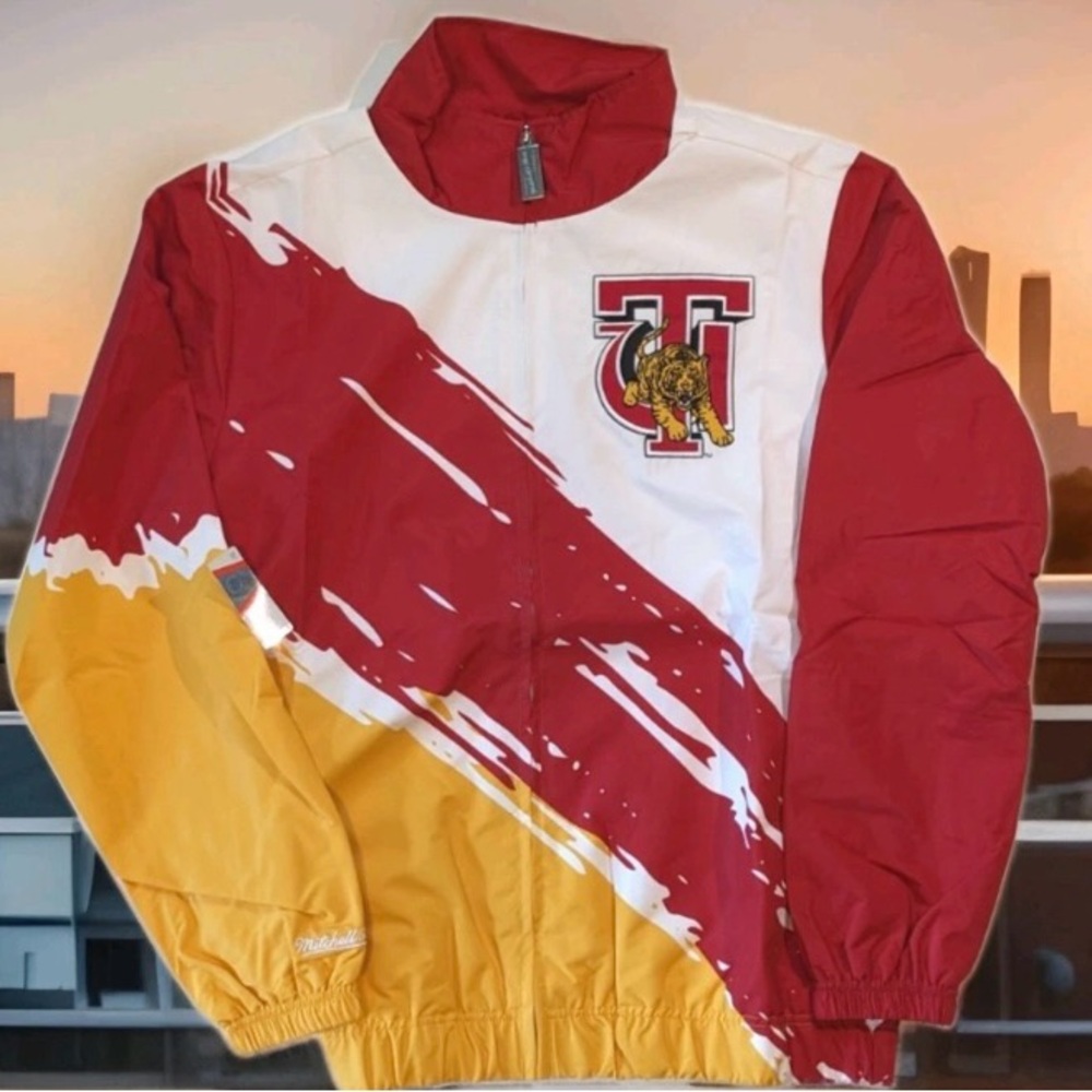 New Mitchell & Ness Tuskegee University
HBCU Full Zip Windbreaker #H00